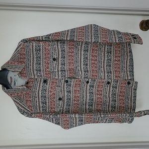 Small Wellen Jaquard Overshirt